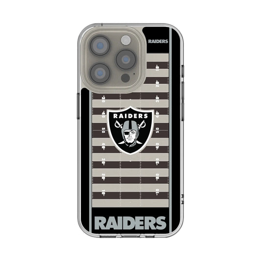 Las Vegas Raiders Field Clear Phone Case for Apple iPhone