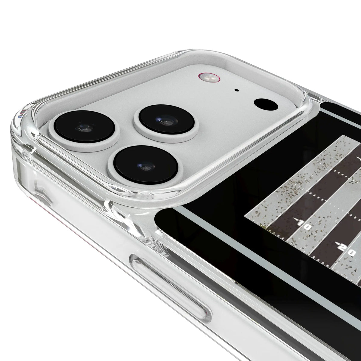 Las Vegas Raiders Field Glitter Phone Case for Apple iPhone
