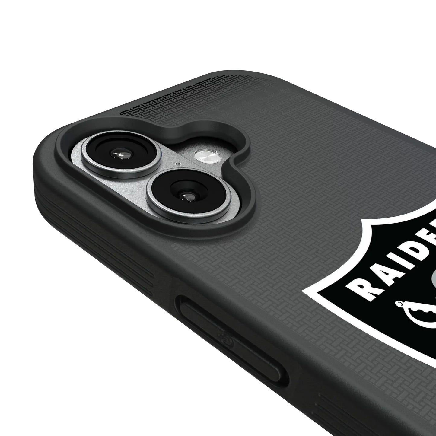 Las Vegas Raiders Linen Bump Phone Case for Apple iPhone