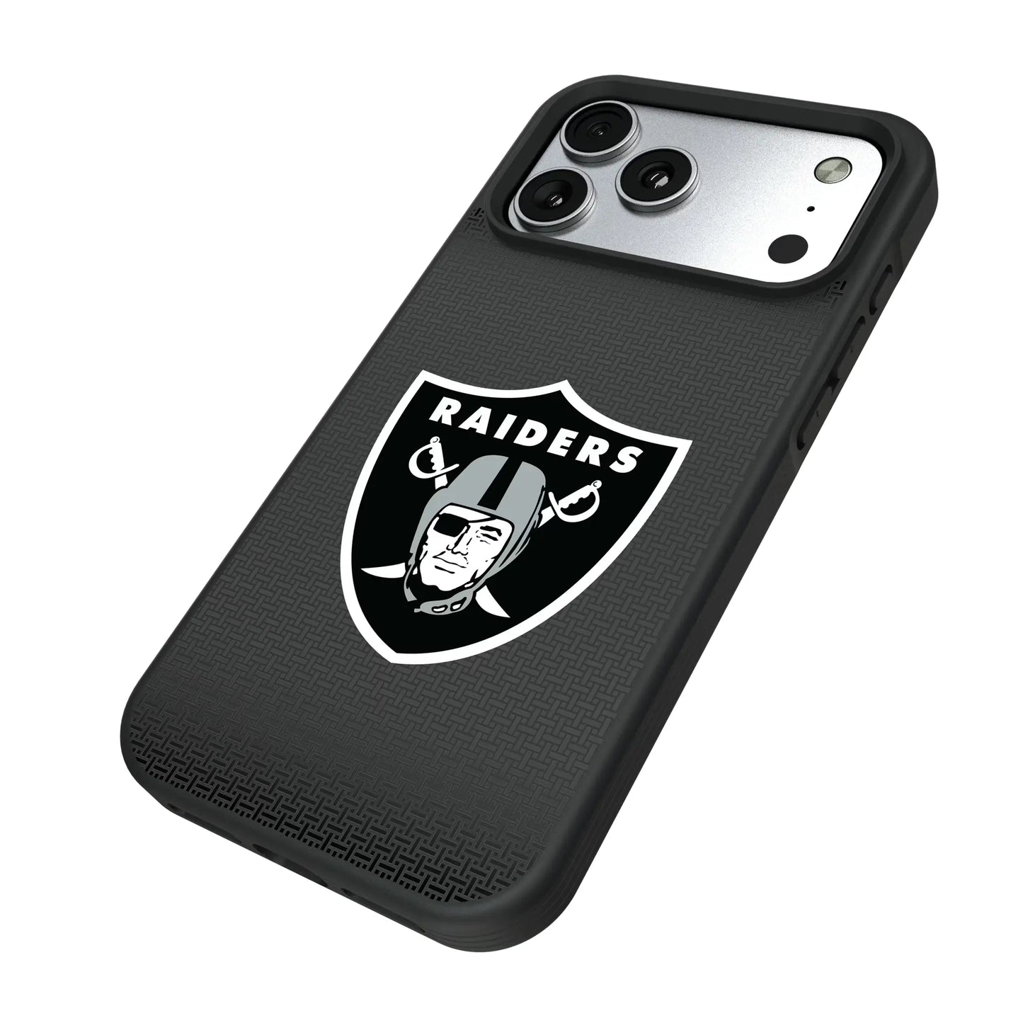 Las Vegas Raiders Linen Bump Phone Case for Apple iPhone
