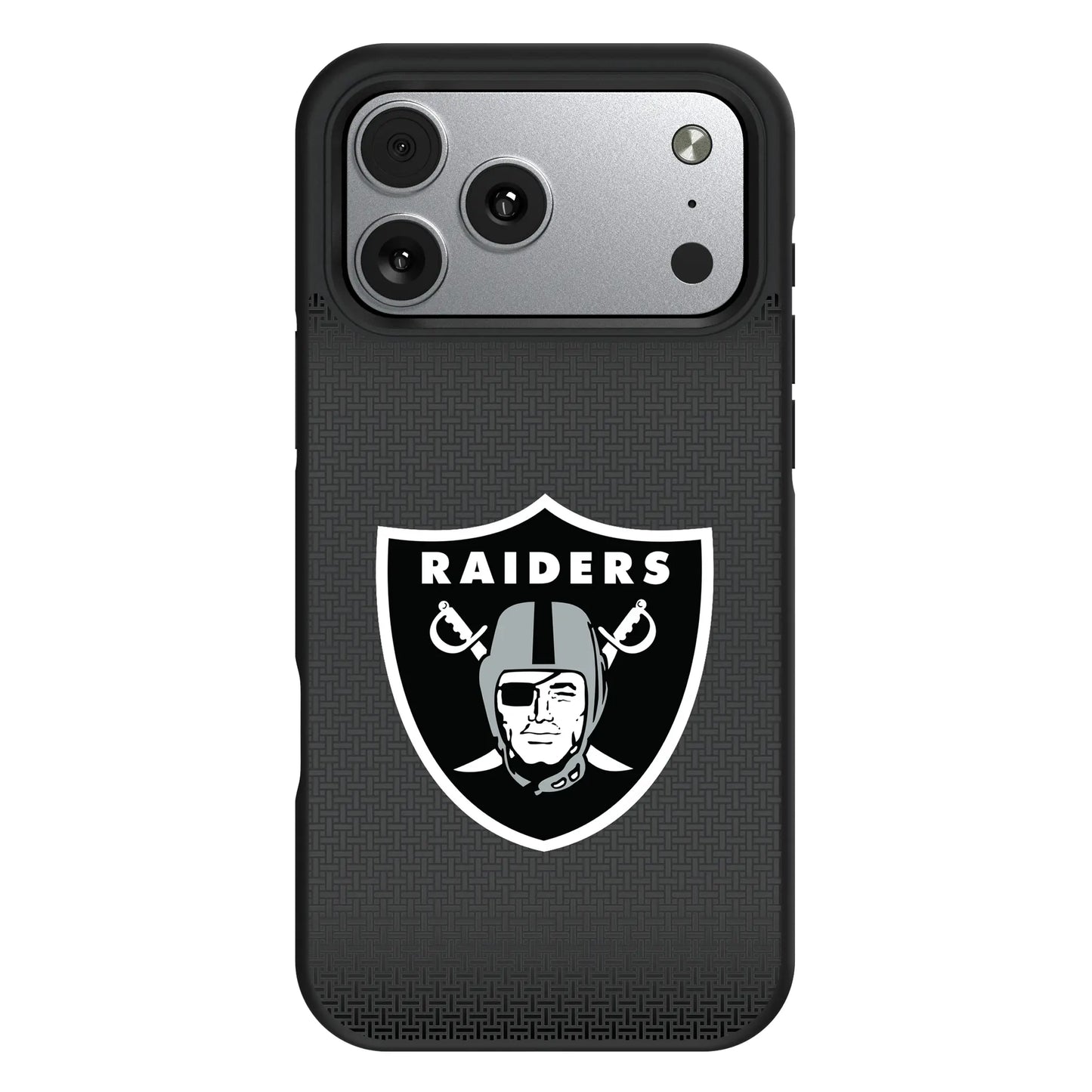 Las Vegas Raiders Linen Bump Phone Case for Apple iPhone