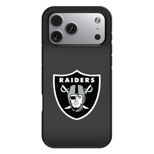 Las Vegas Raiders Linen Bump Phone Case for Apple iPhone