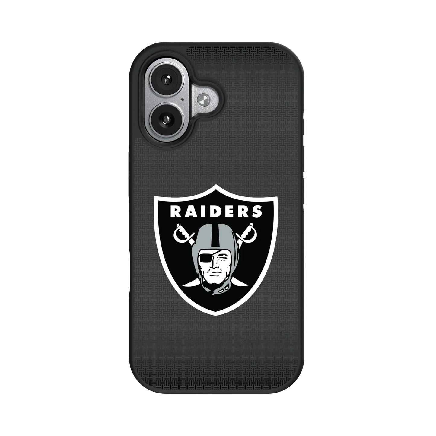 Las Vegas Raiders Linen Bump Phone Case for Apple iPhone