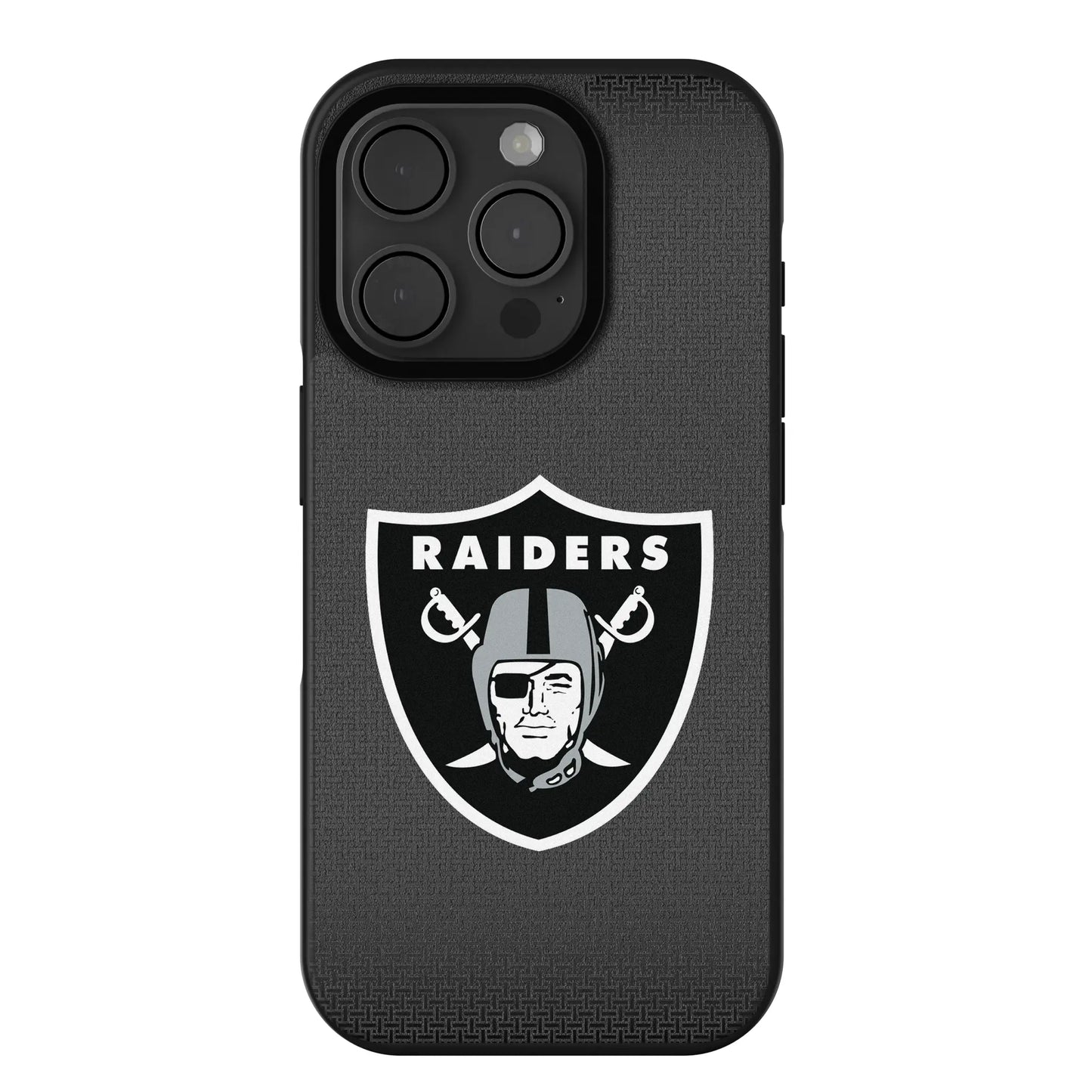 Las Vegas Raiders Linen Bump Phone Case for Apple iPhone