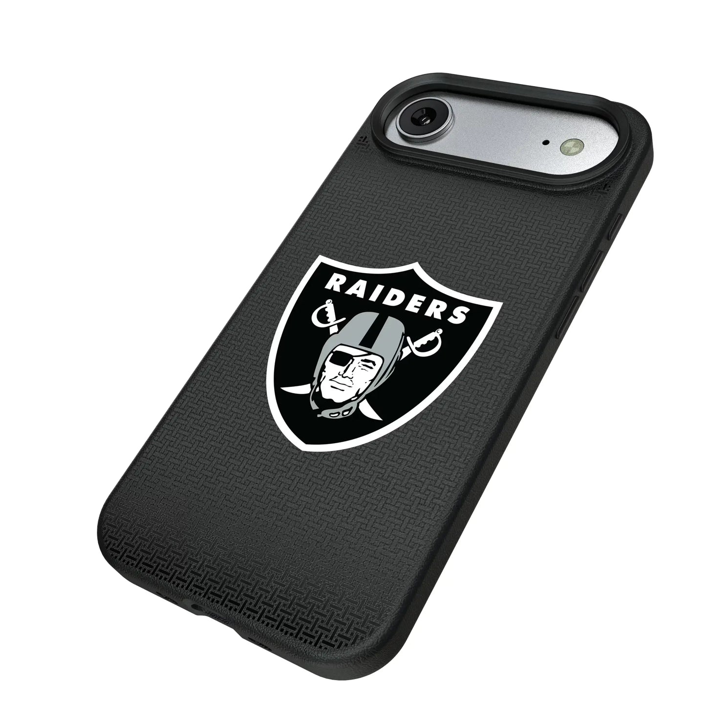 Las Vegas Raiders Linen MagSafe Compatible Phone Case for Apple iPhone