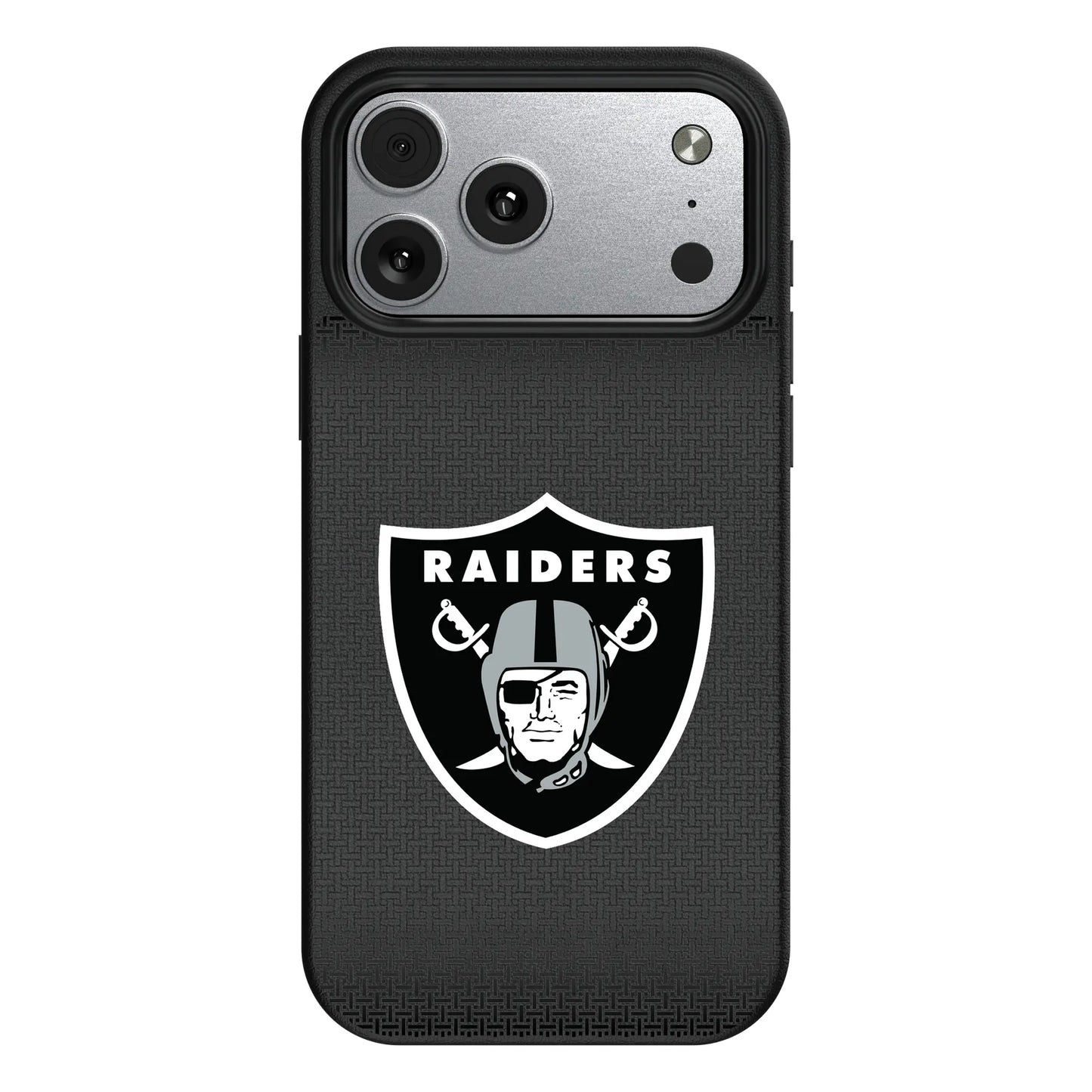 Las Vegas Raiders Linen MagSafe Compatible Phone Case for Apple iPhone