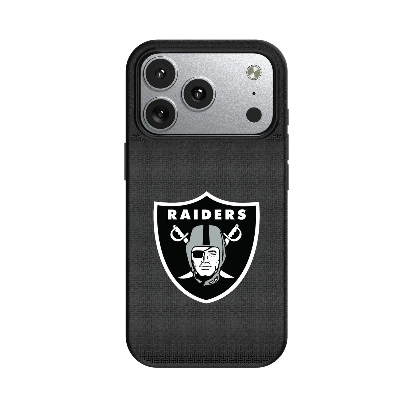 Las Vegas Raiders Linen MagSafe Compatible Phone Case for Apple iPhone