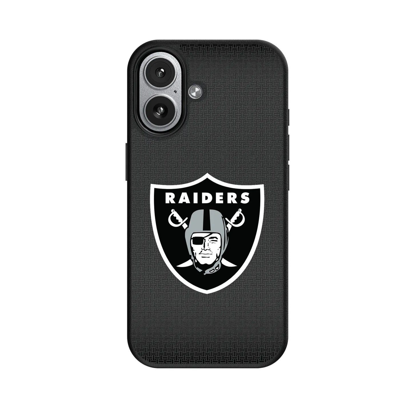 Las Vegas Raiders Linen MagSafe Compatible Phone Case for Apple iPhone