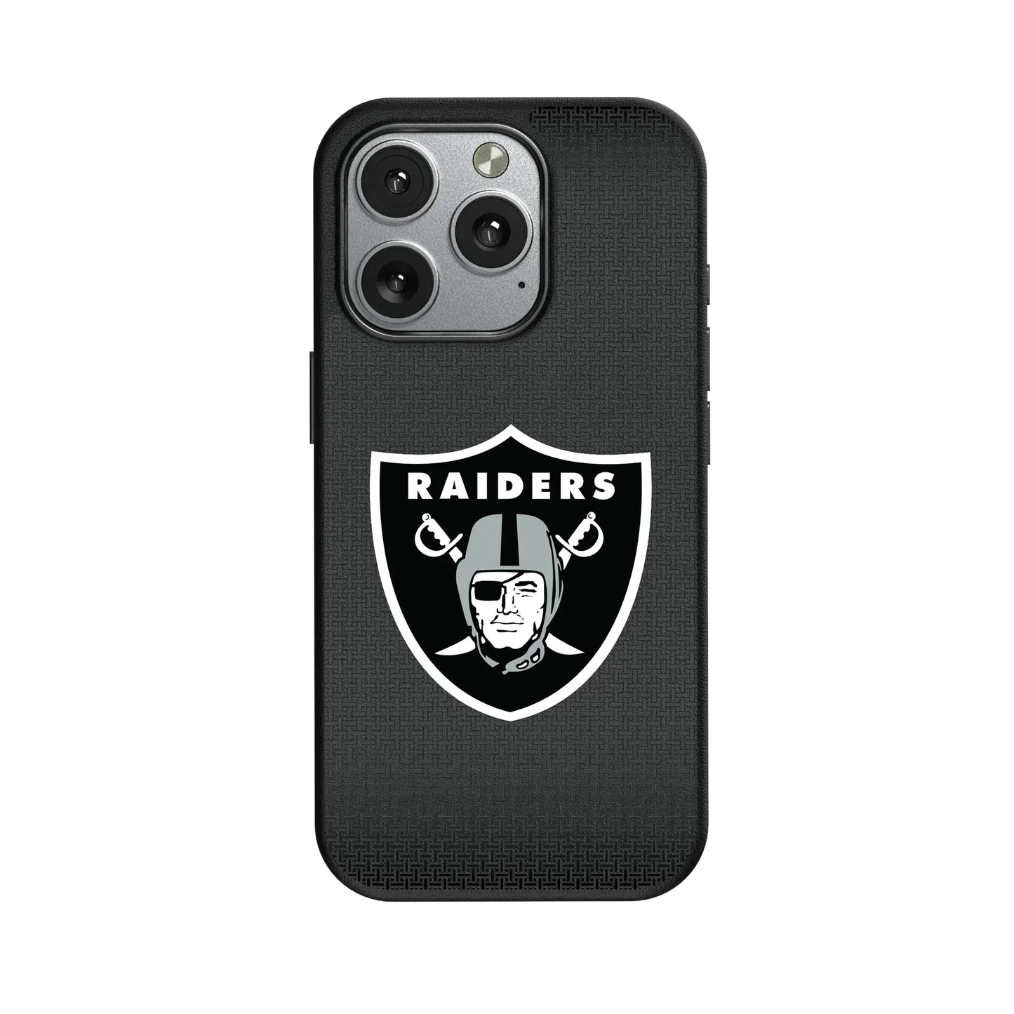 Las Vegas Raiders Linen MagSafe Compatible Phone Case for Apple iPhone