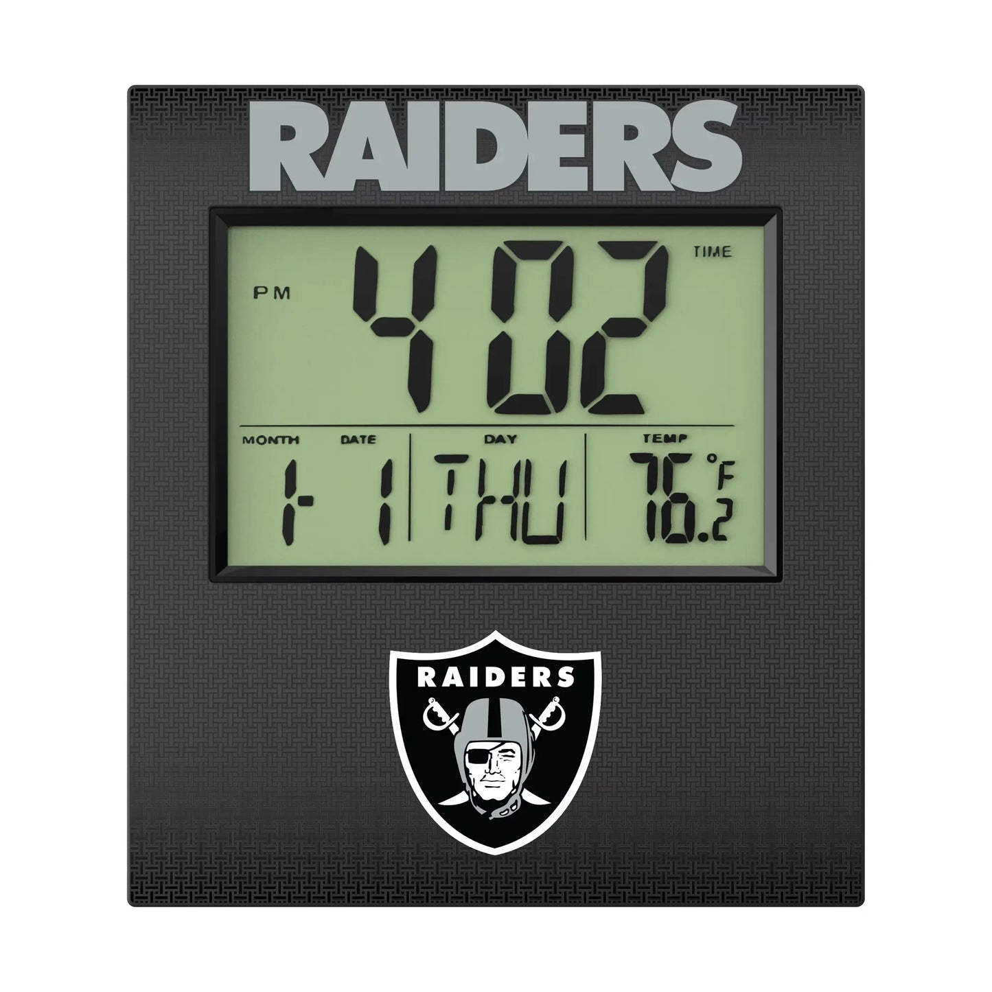 Las Vegas Raiders Linen Wall Clock