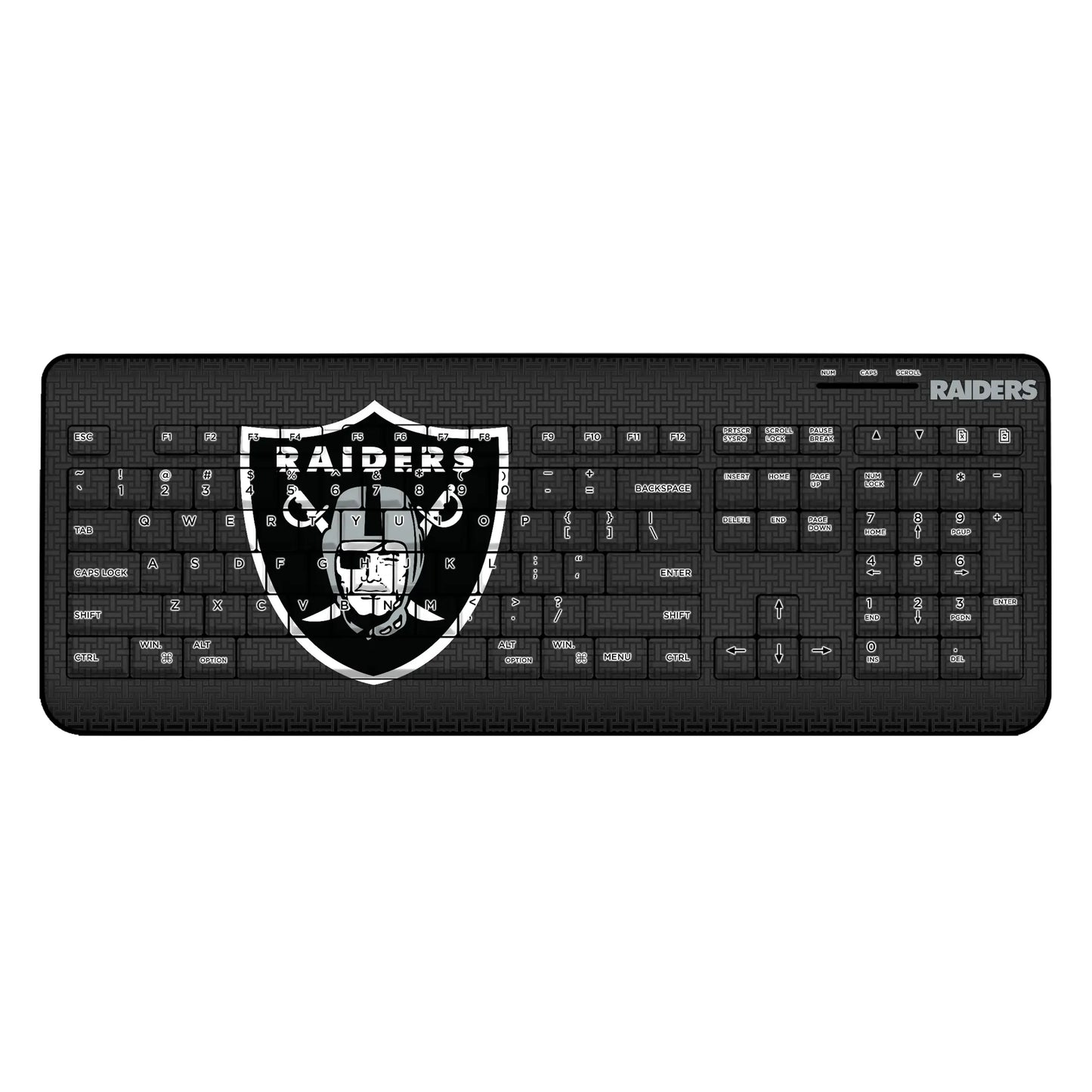 Las Vegas Raiders Linen Wireless USB Keyboard