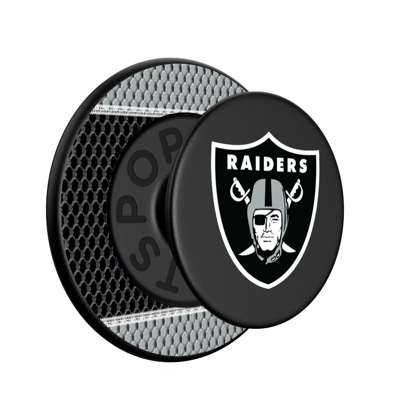 Las Vegas Raiders Mesh PopSockets Magnetic Phone Grip and Stand