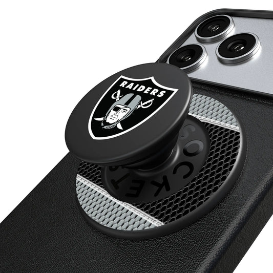 Las Vegas Raiders Mesh PopSockets Magnetic Phone Grip and Stand