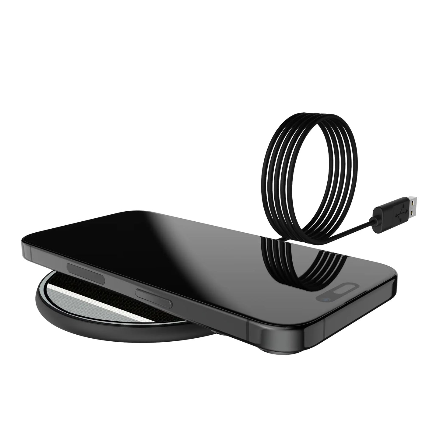 Las Vegas Raiders Stripe 15-Watt Wireless Charger