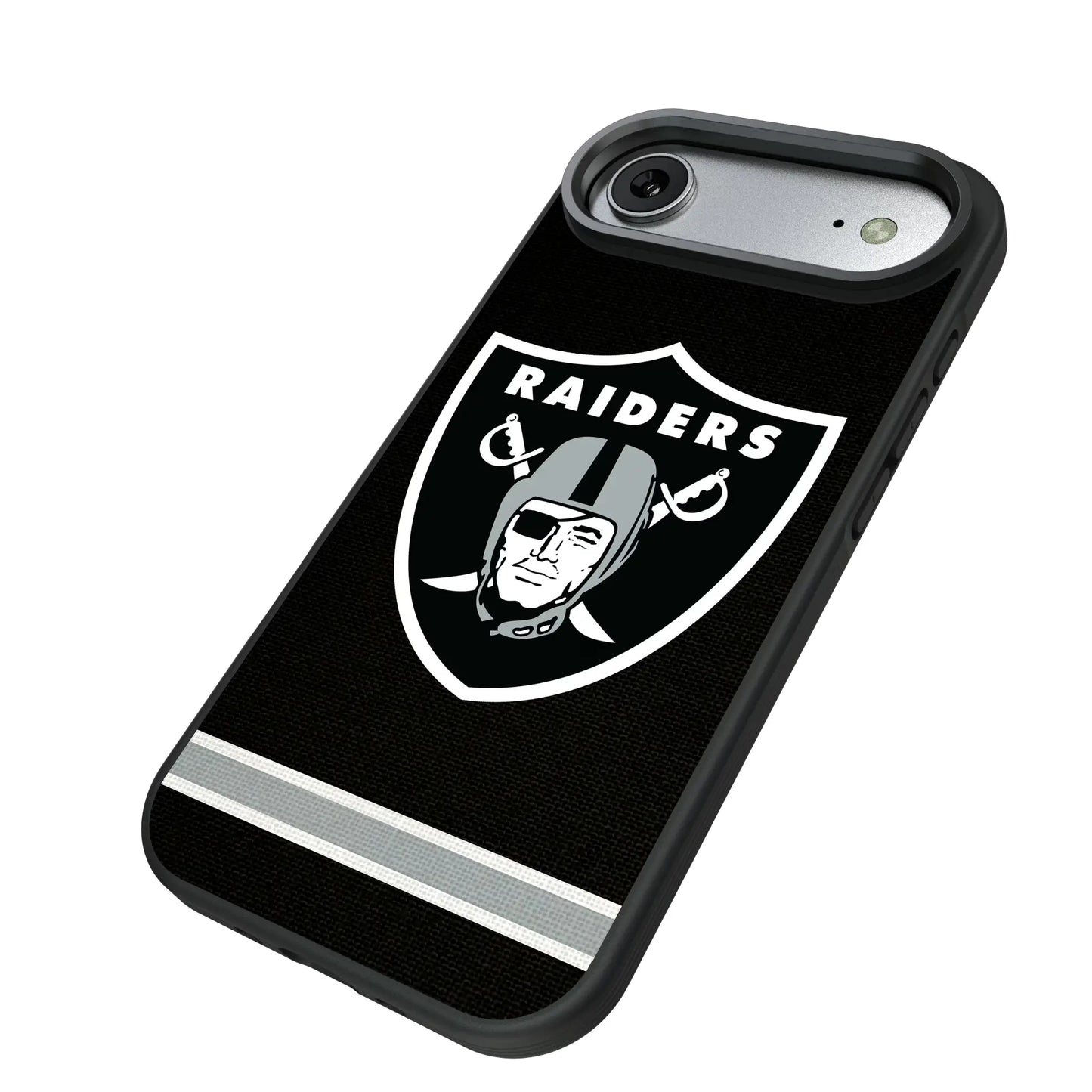 Las Vegas Raiders Stripe Bump Phone Case for Apple iPhone