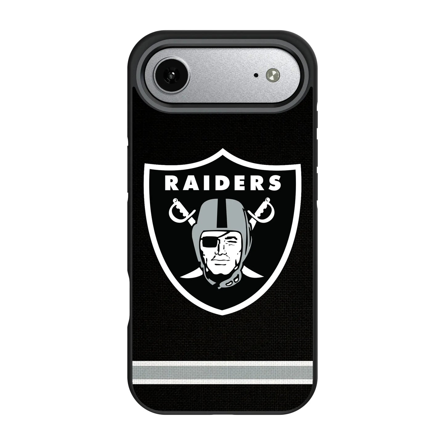Las Vegas Raiders Stripe Bump Phone Case for Apple iPhone