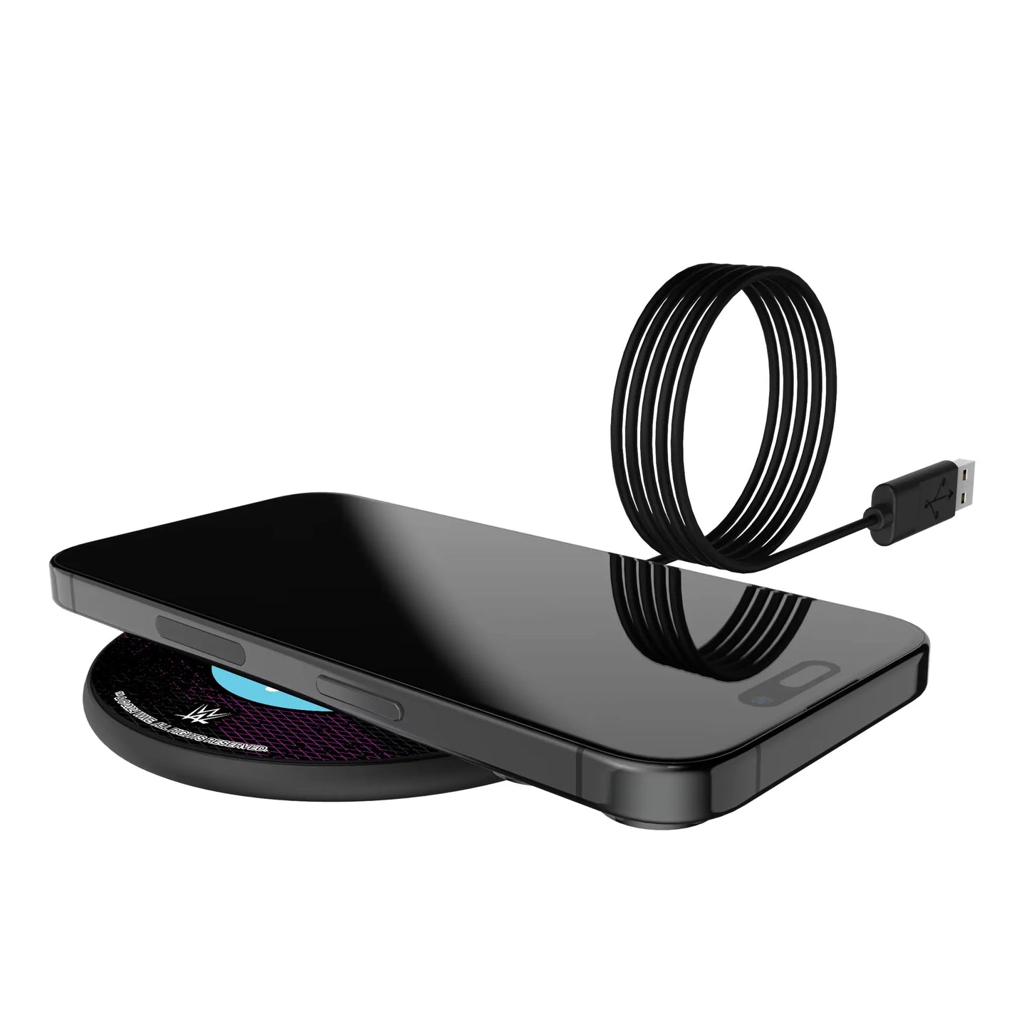 Liv Morgan Steel 15-Watt Wireless Charger