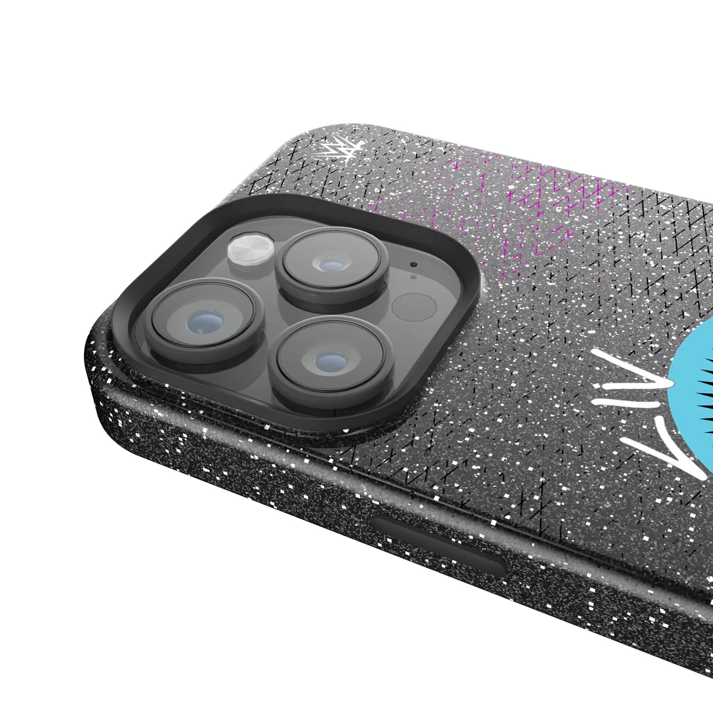 Liv Morgan Steel Black Bling Phone Case for Apple iPhone