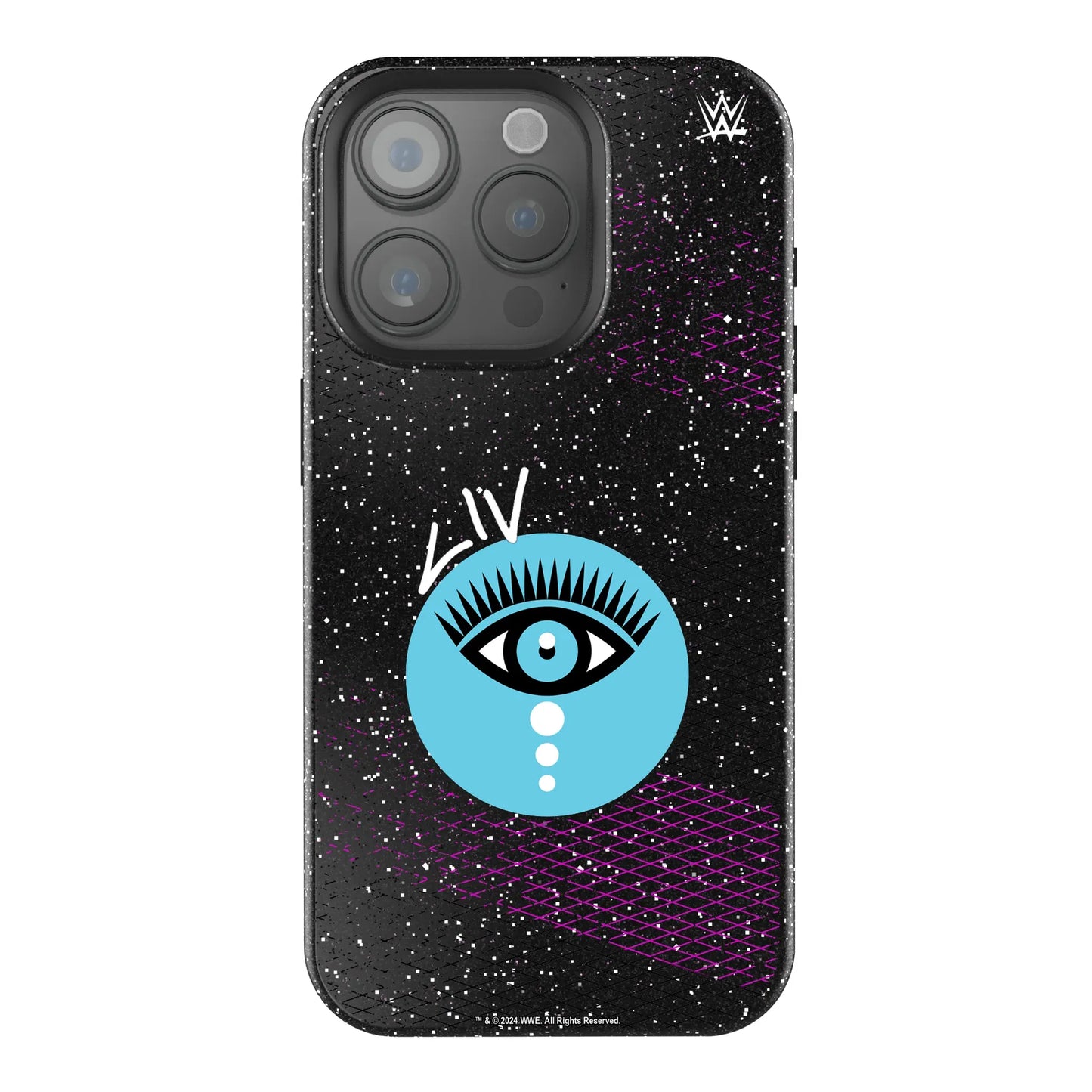 Liv Morgan Steel Black Bling Phone Case for Apple iPhone