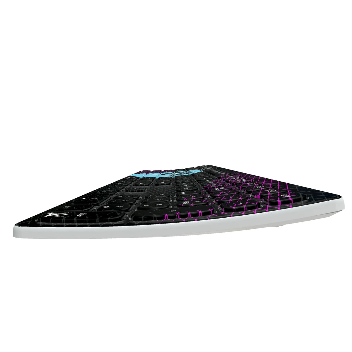 Liv Morgan Steel Curved Wireless Keyboard