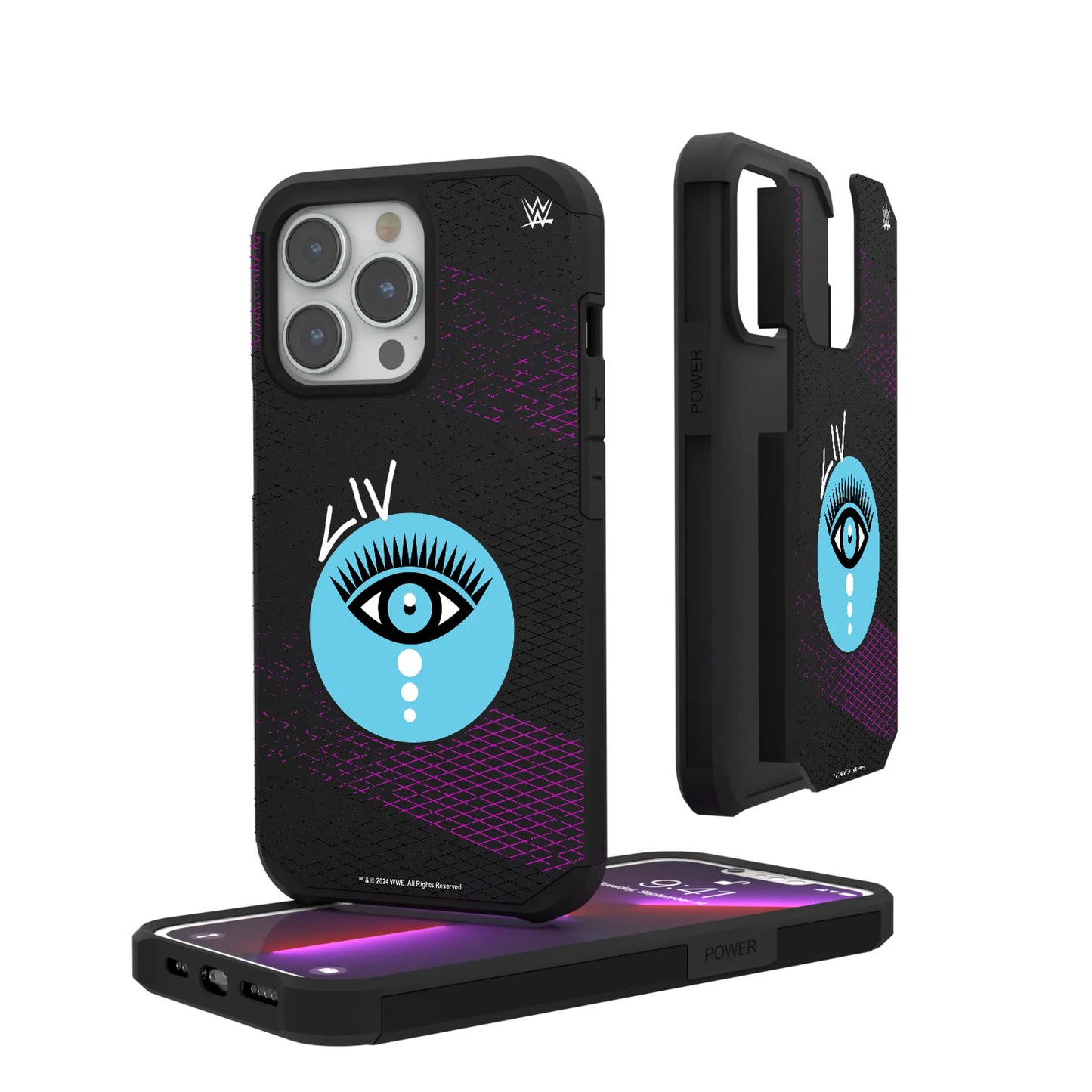 Liv Morgan Steel Rugged Phone Case for Apple iPhone
