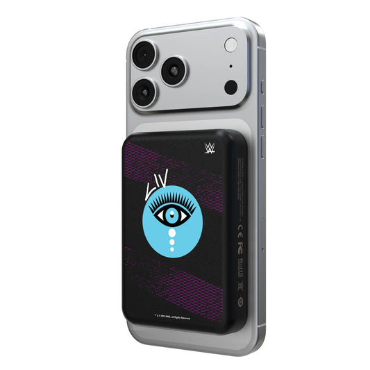 Liv Morgan Steel Wireless Mag Power Bank