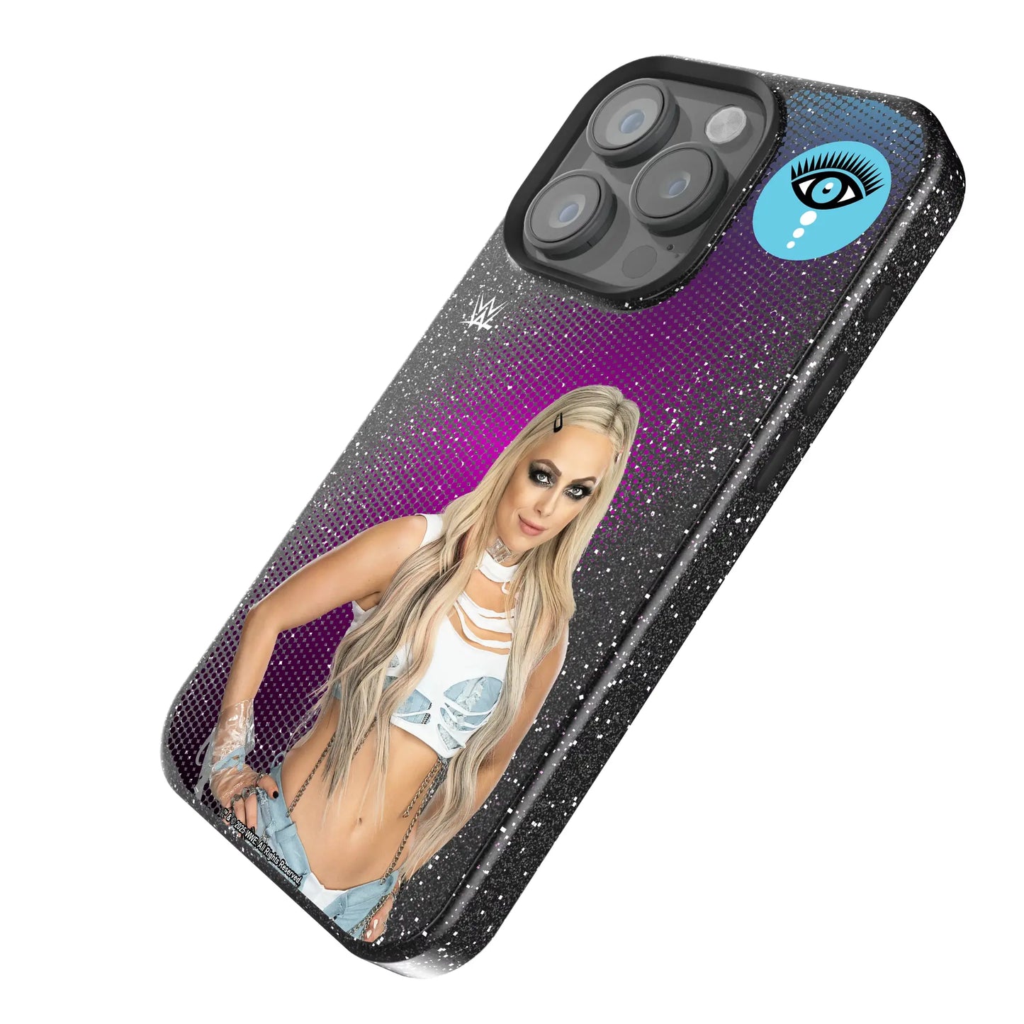 Liv Morgan Superstar Black Bling Phone Case for Apple iPhone
