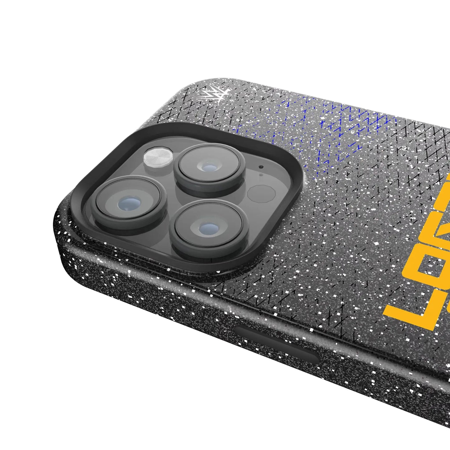 Logan Paul Steel Black Bling Phone Case for Apple iPhone