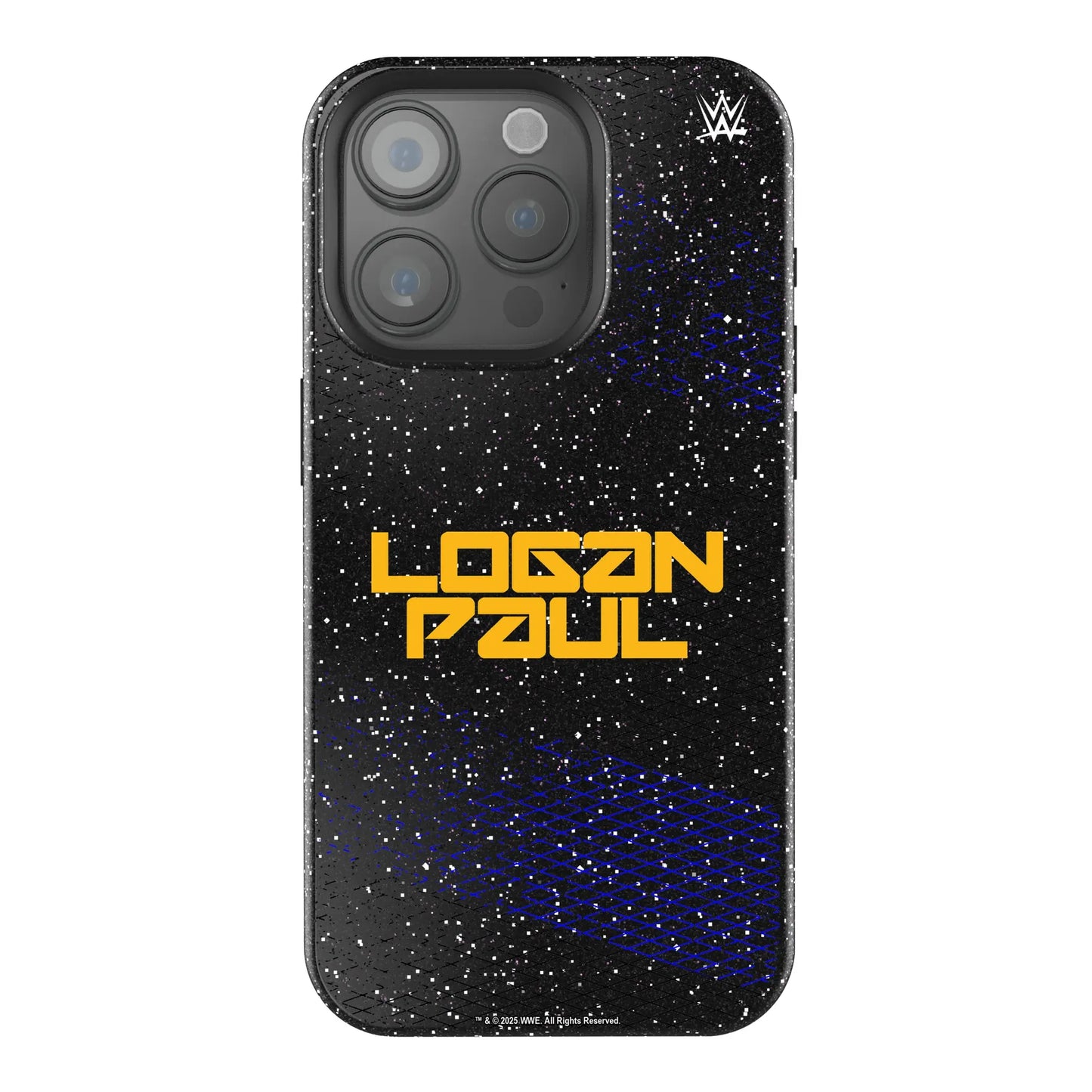 Logan Paul Steel Black Bling Phone Case for Apple iPhone