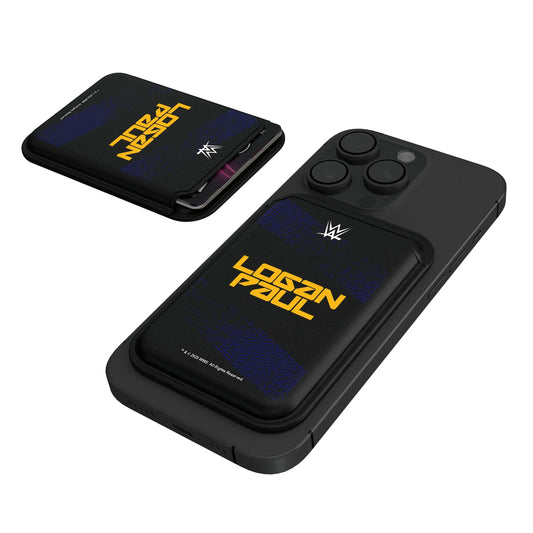 Logan Paul Steel Black Magnetic Credit Card Wallet