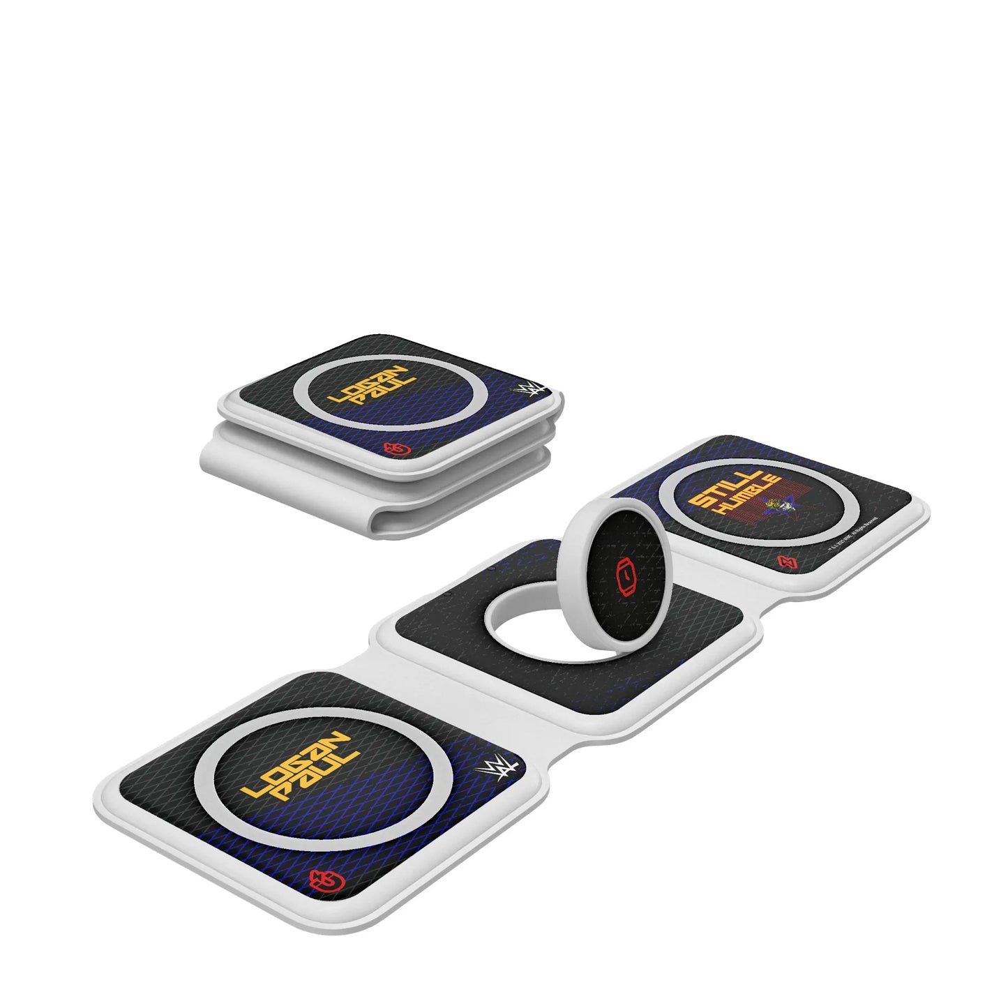 Logan Paul Steel Foldable 3 in 1 Charger