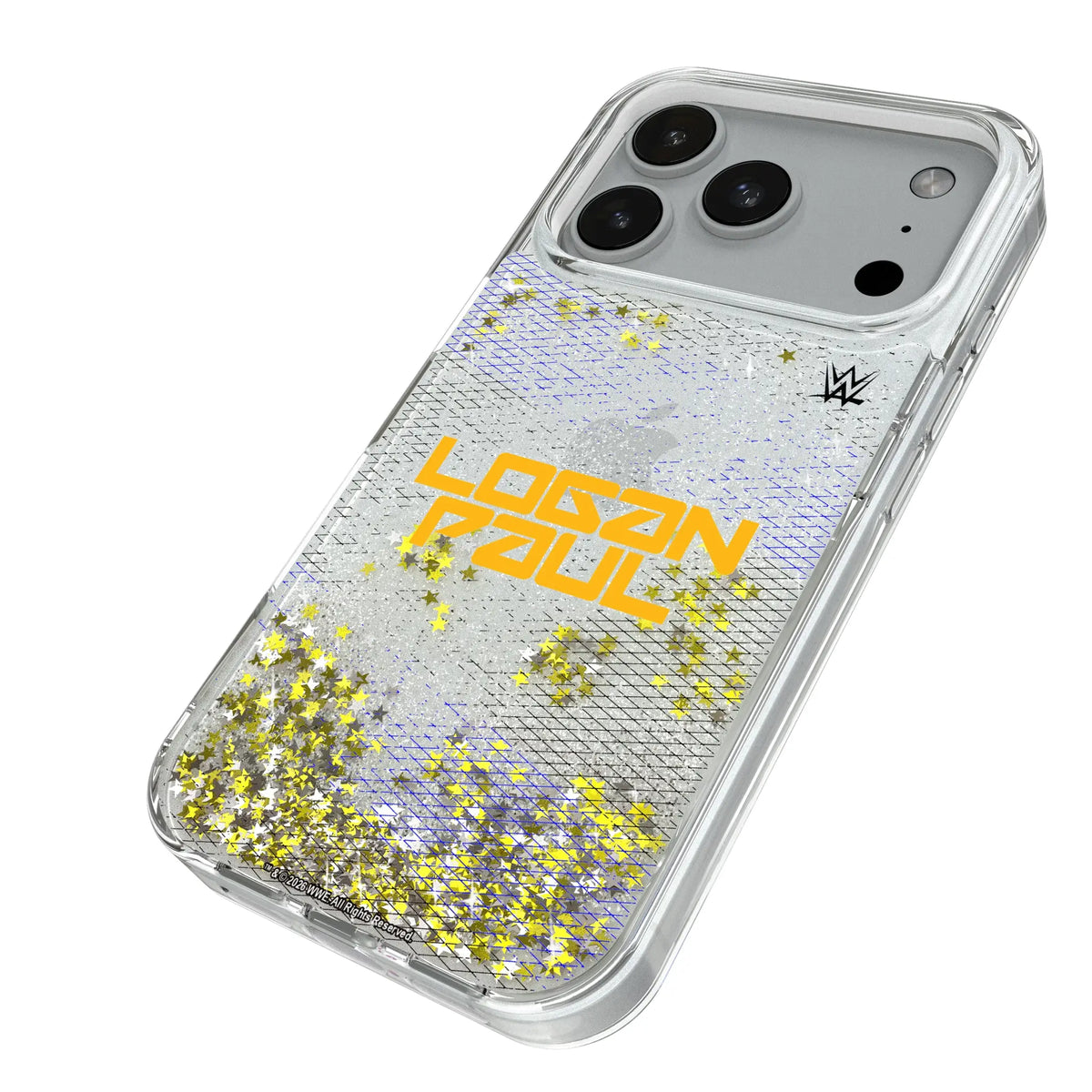 Logan Paul Steel Glitter Phone Case for Apple iPhone