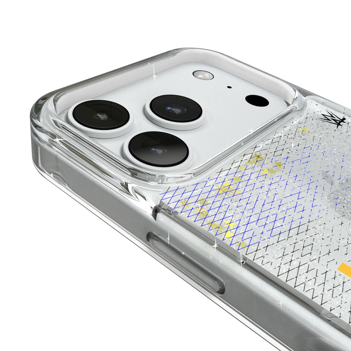 Logan Paul Steel Glitter Phone Case for Apple iPhone