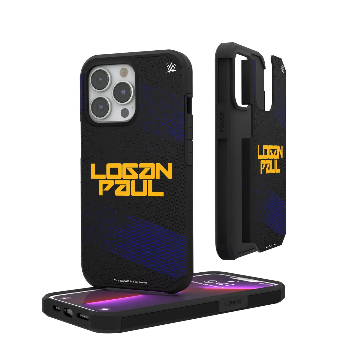 Logan Paul Steel Rugged Phone Case for Apple iPhone