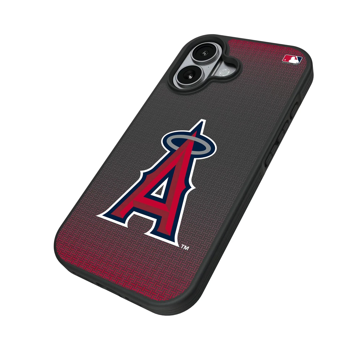 Los Angeles Angels Linen Bump Phone Case for Apple iPhone