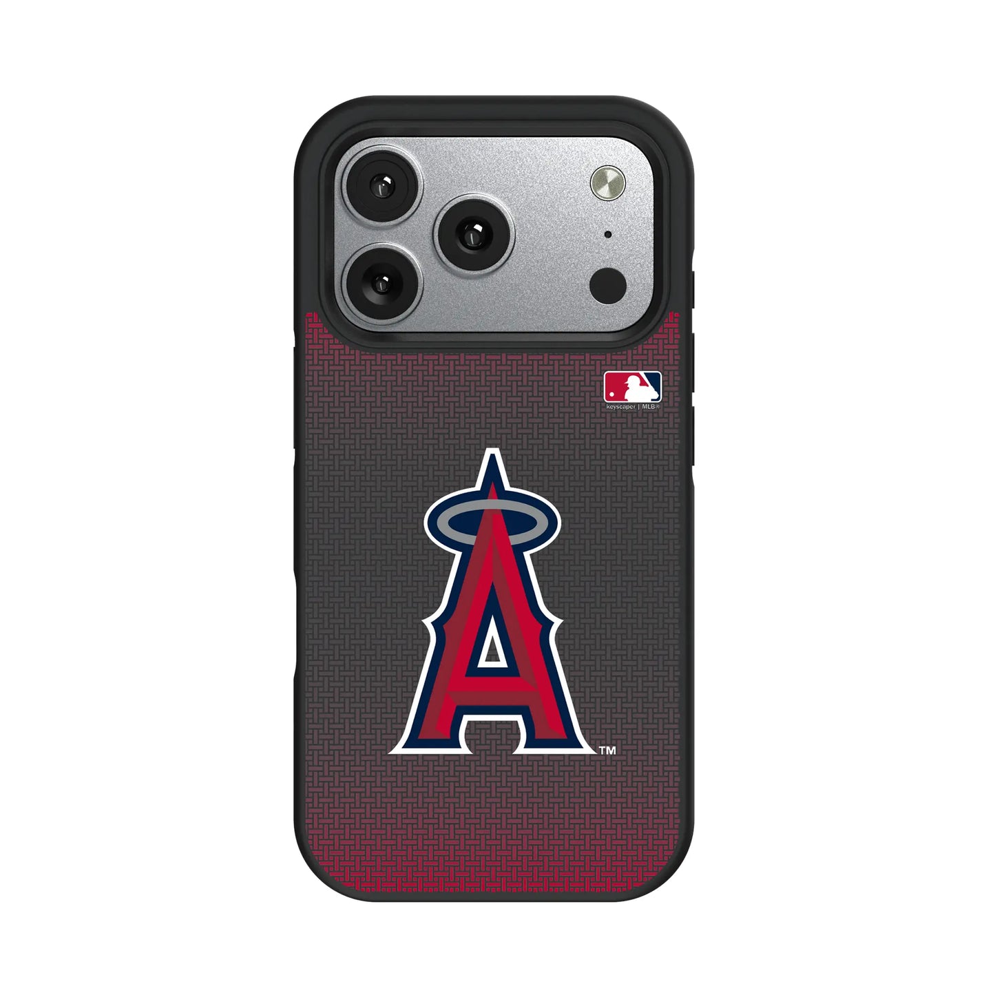 Los Angeles Angels Linen Bump Phone Case for Apple iPhone