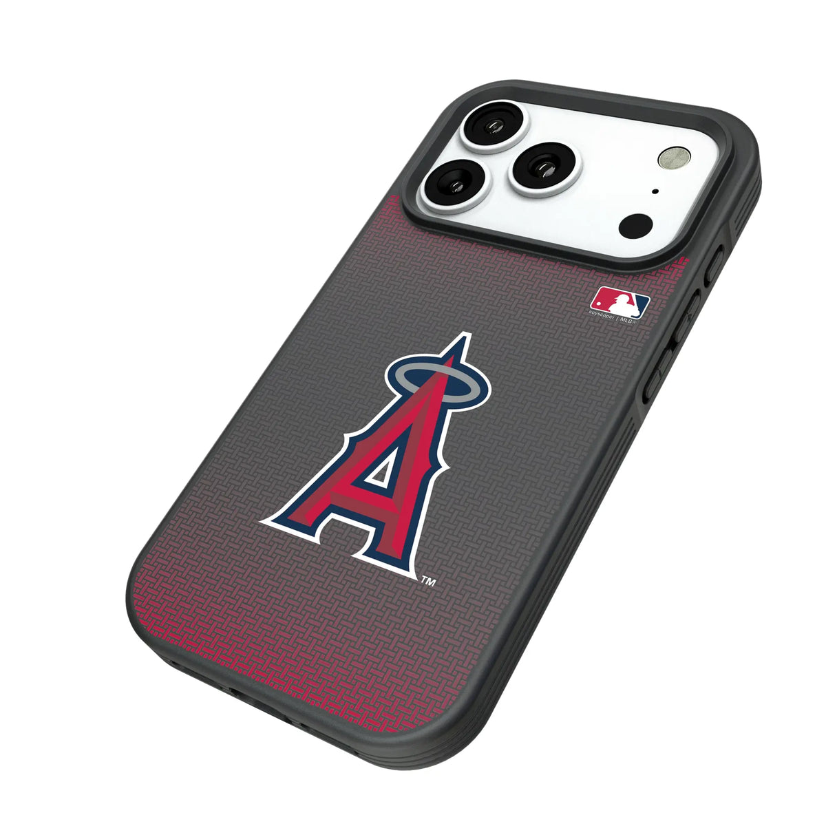 Los Angeles Angels Linen Bump Phone Case for Apple iPhone