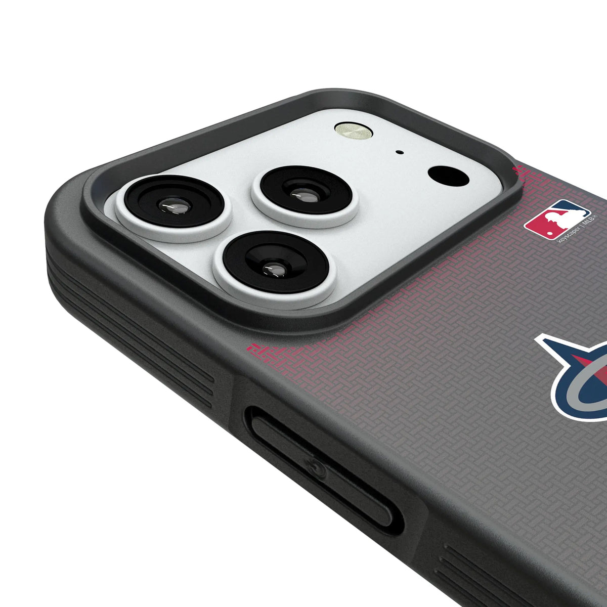 Los Angeles Angels Linen Bump Phone Case for Apple iPhone
