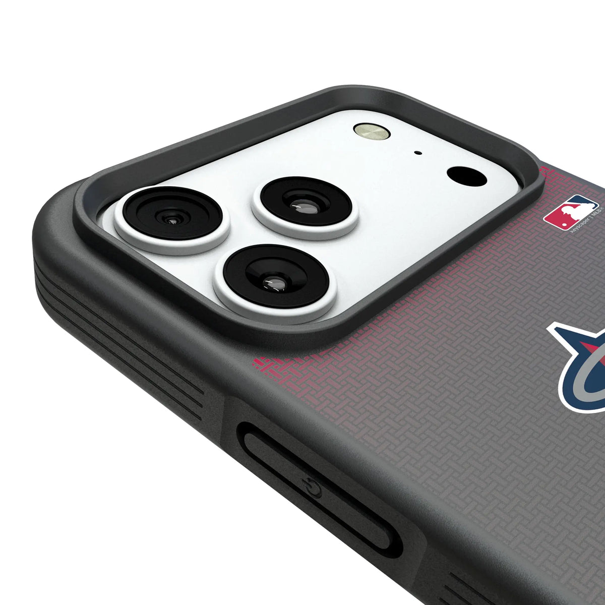 Los Angeles Angels Linen Bump Phone Case for Apple iPhone