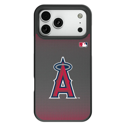 Los Angeles Angels Linen Bump Phone Case for Apple iPhone