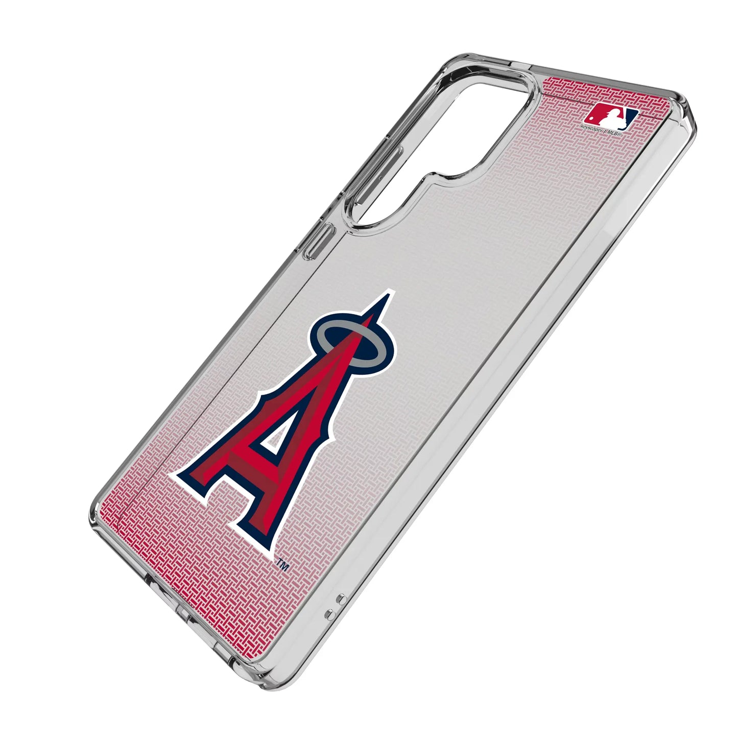 Los Angeles Angels Linen Clear Phone Case for Samsung Galaxy