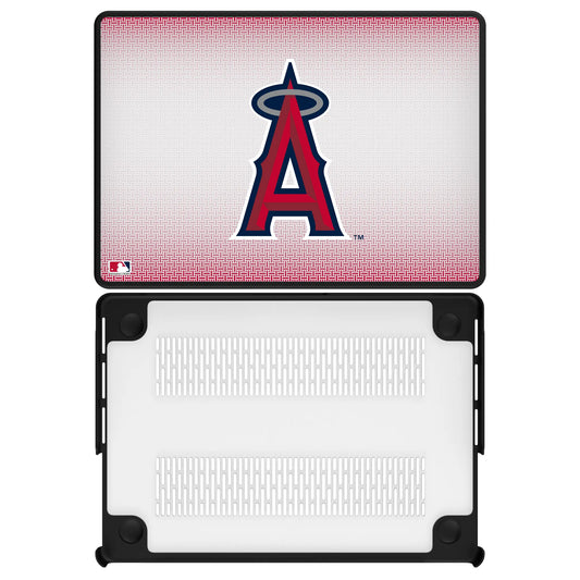 Los Angeles Angels Linen Laptop Case for Apple MacBook
