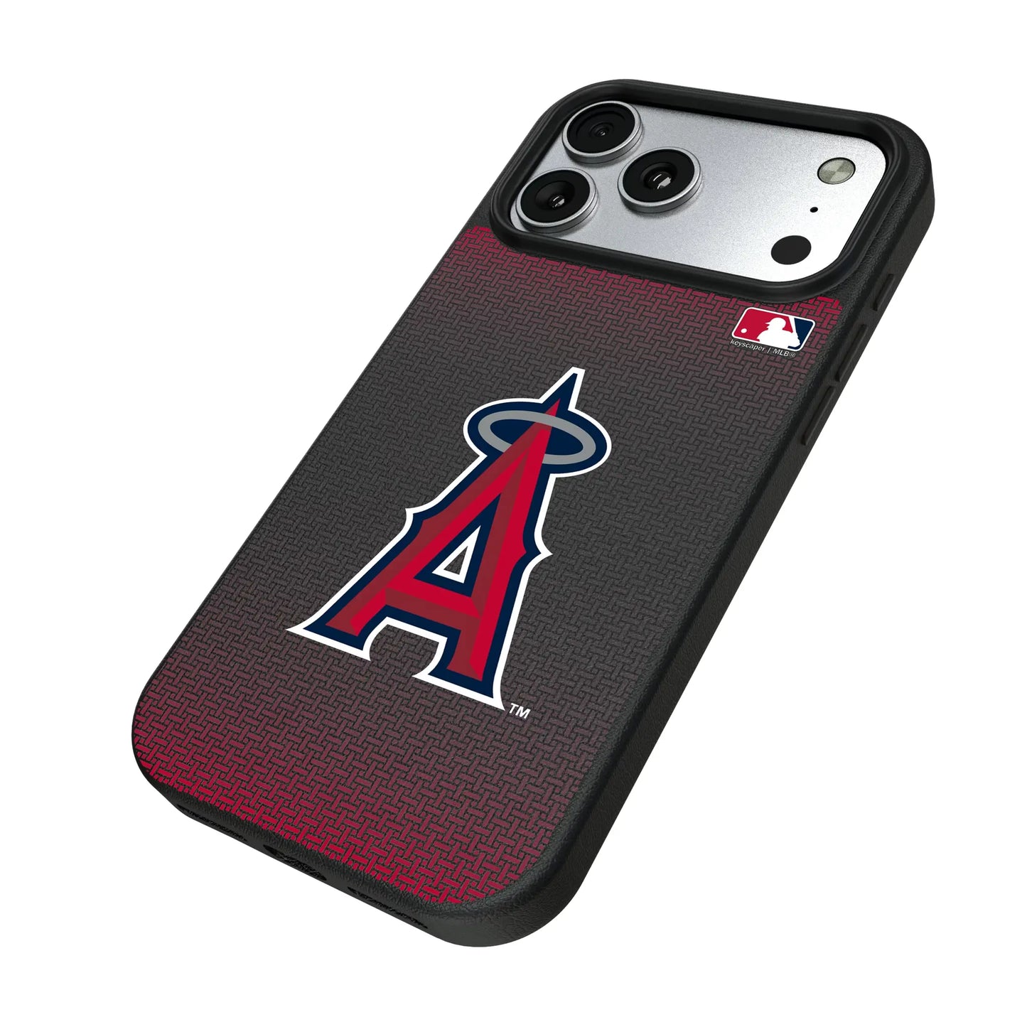 Los Angeles Angels Linen MagSafe Compatible Phone Case for Apple iPhone