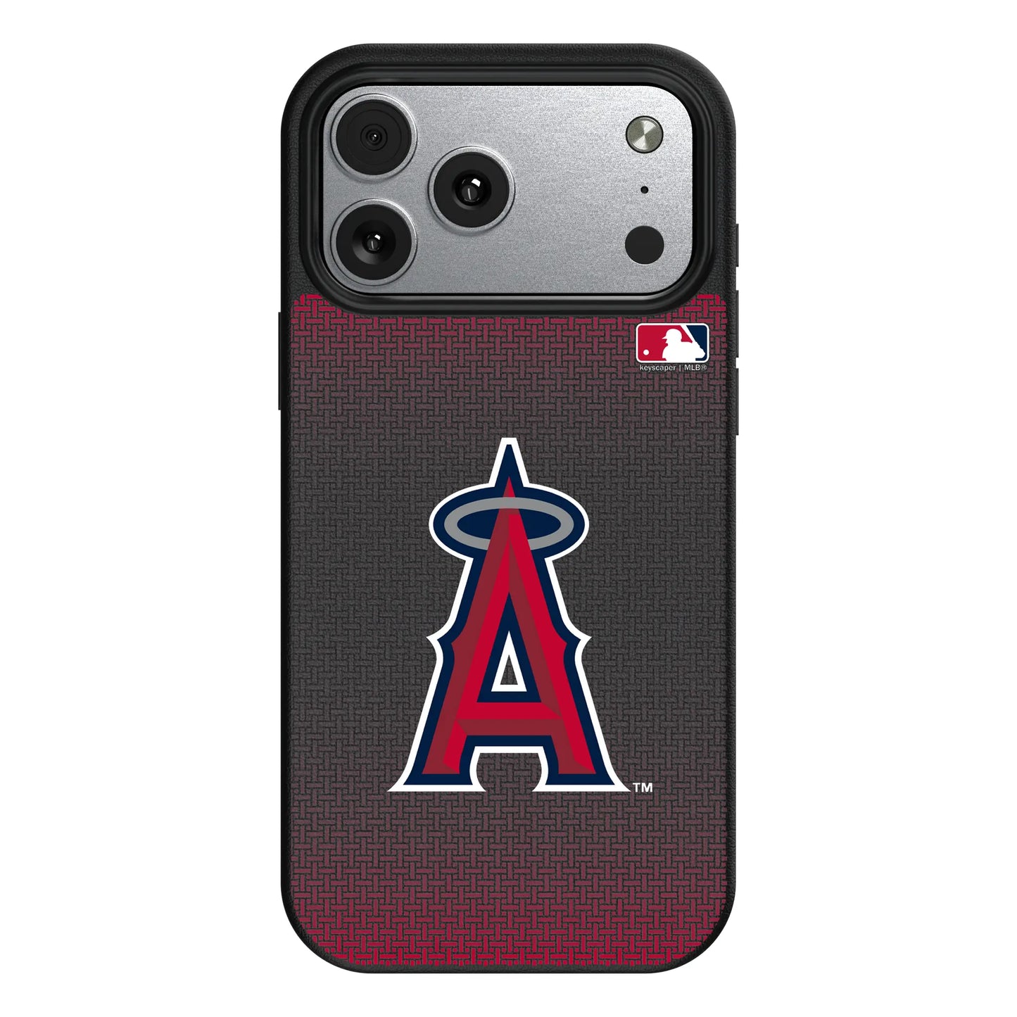 Los Angeles Angels Linen MagSafe Compatible Phone Case for Apple iPhone
