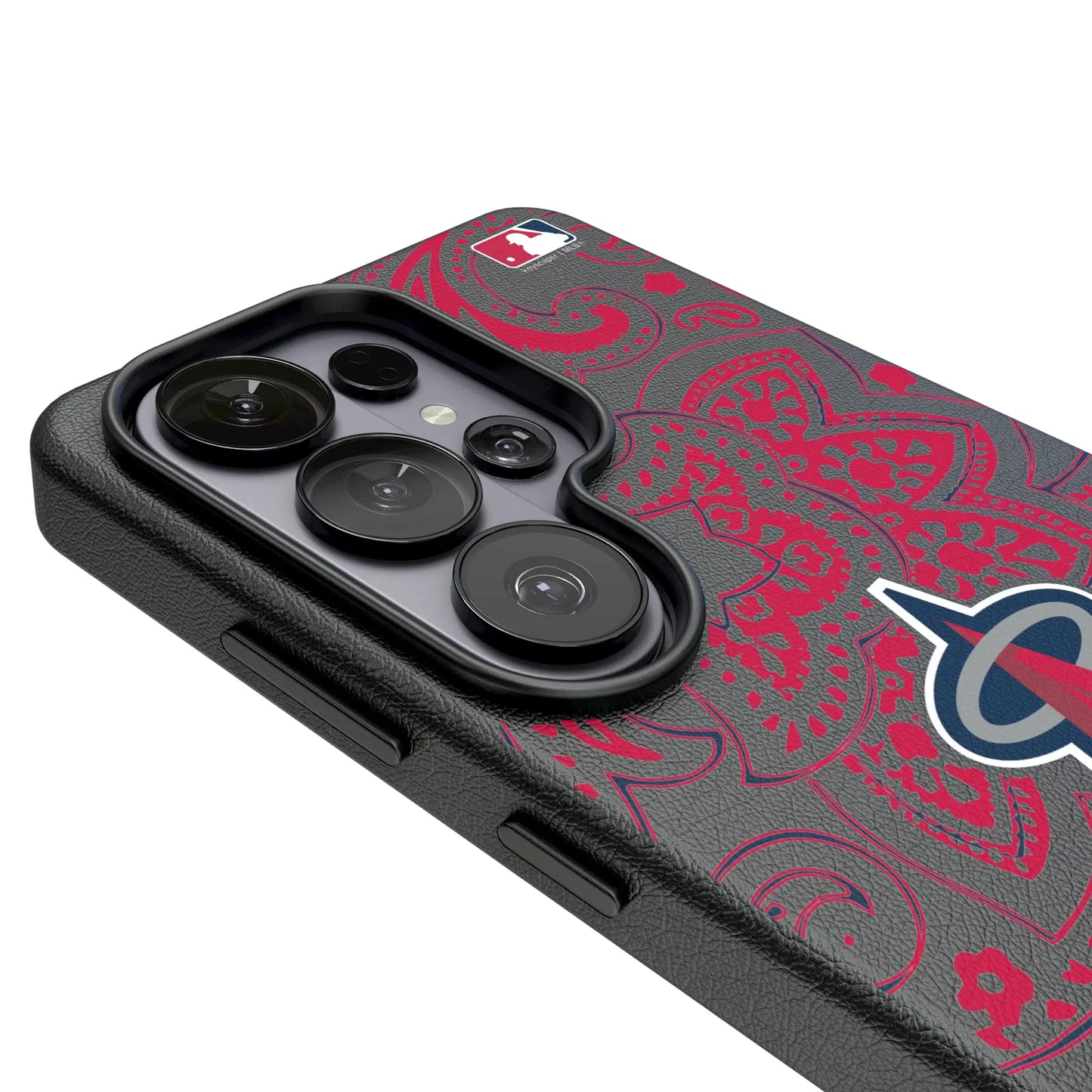 Los Angeles Angels Paisley MagSafe Compatible Phone Case for Samsung Galaxy
