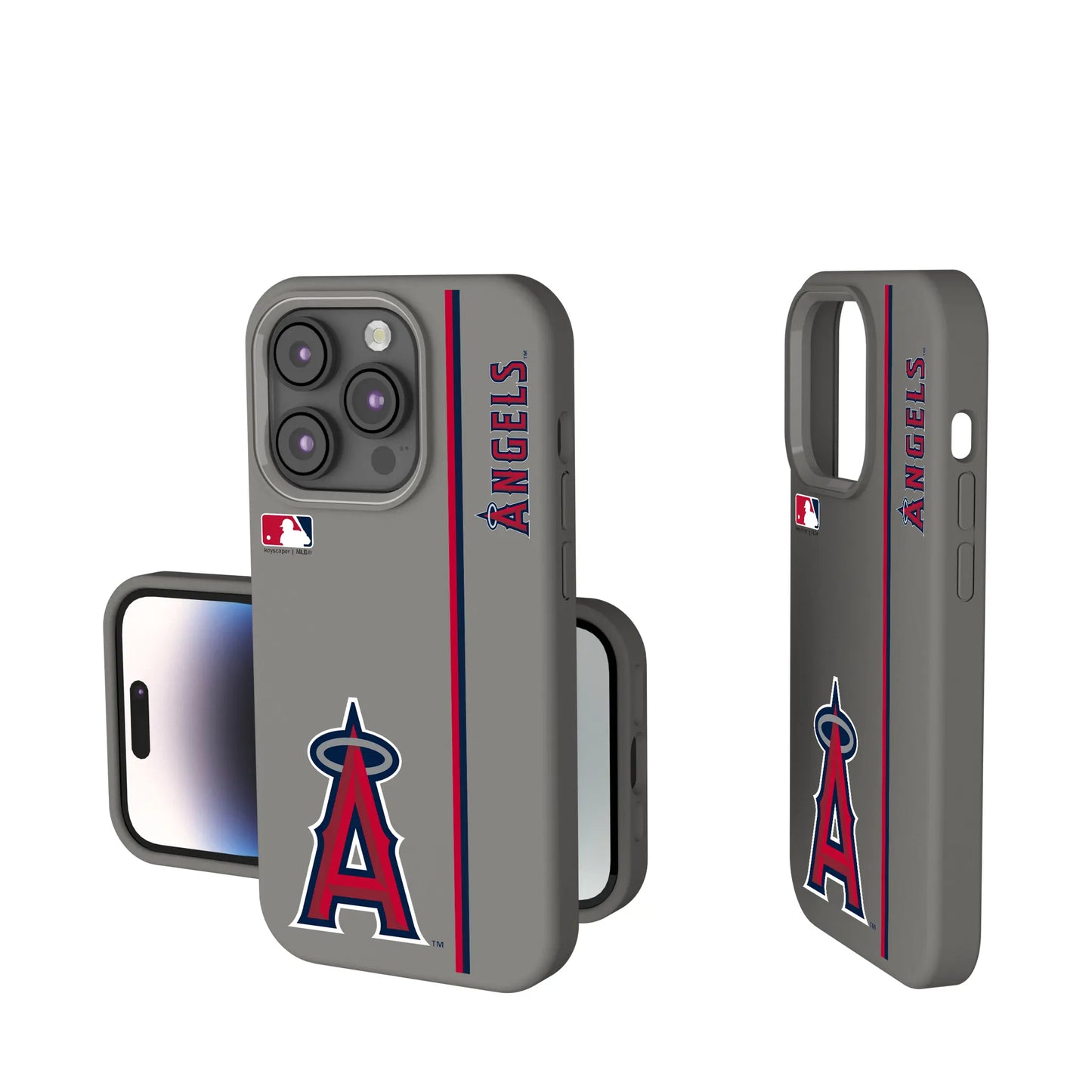 Los Angeles Angels Sidebar Soft Touch Phone Case for Apple iPhone