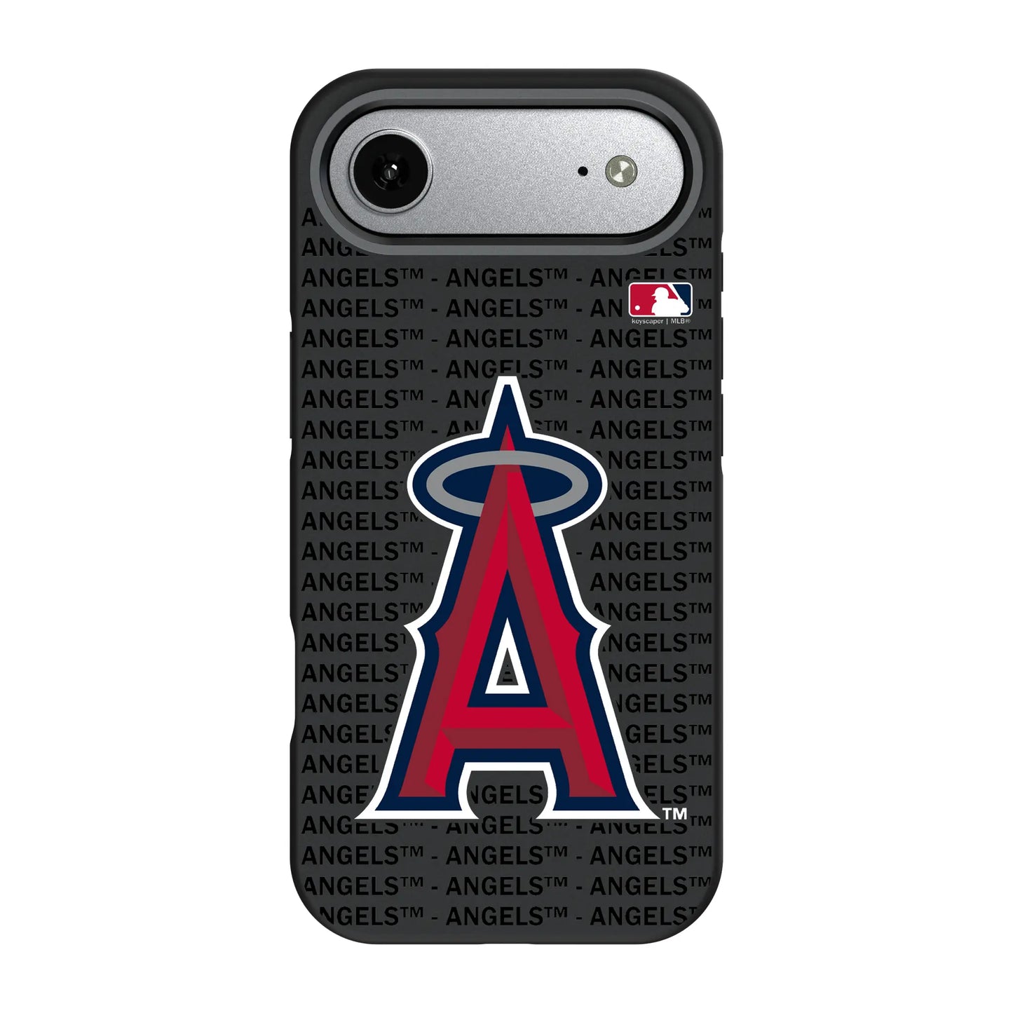 Los Angeles Angels Text Backdrop Bump Phone Case for Apple iPhone
