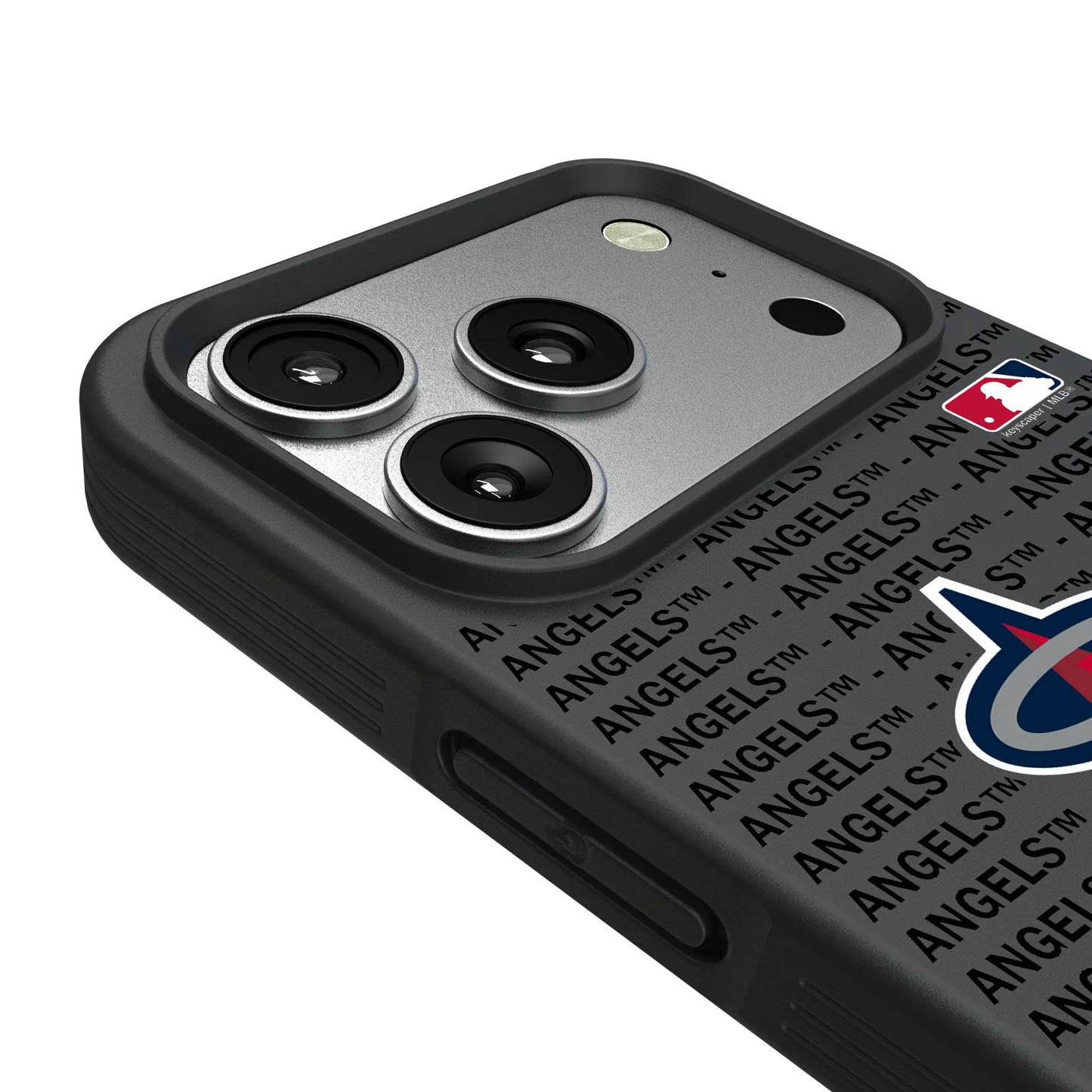 Los Angeles Angels Text Backdrop Bump Phone Case for Apple iPhone