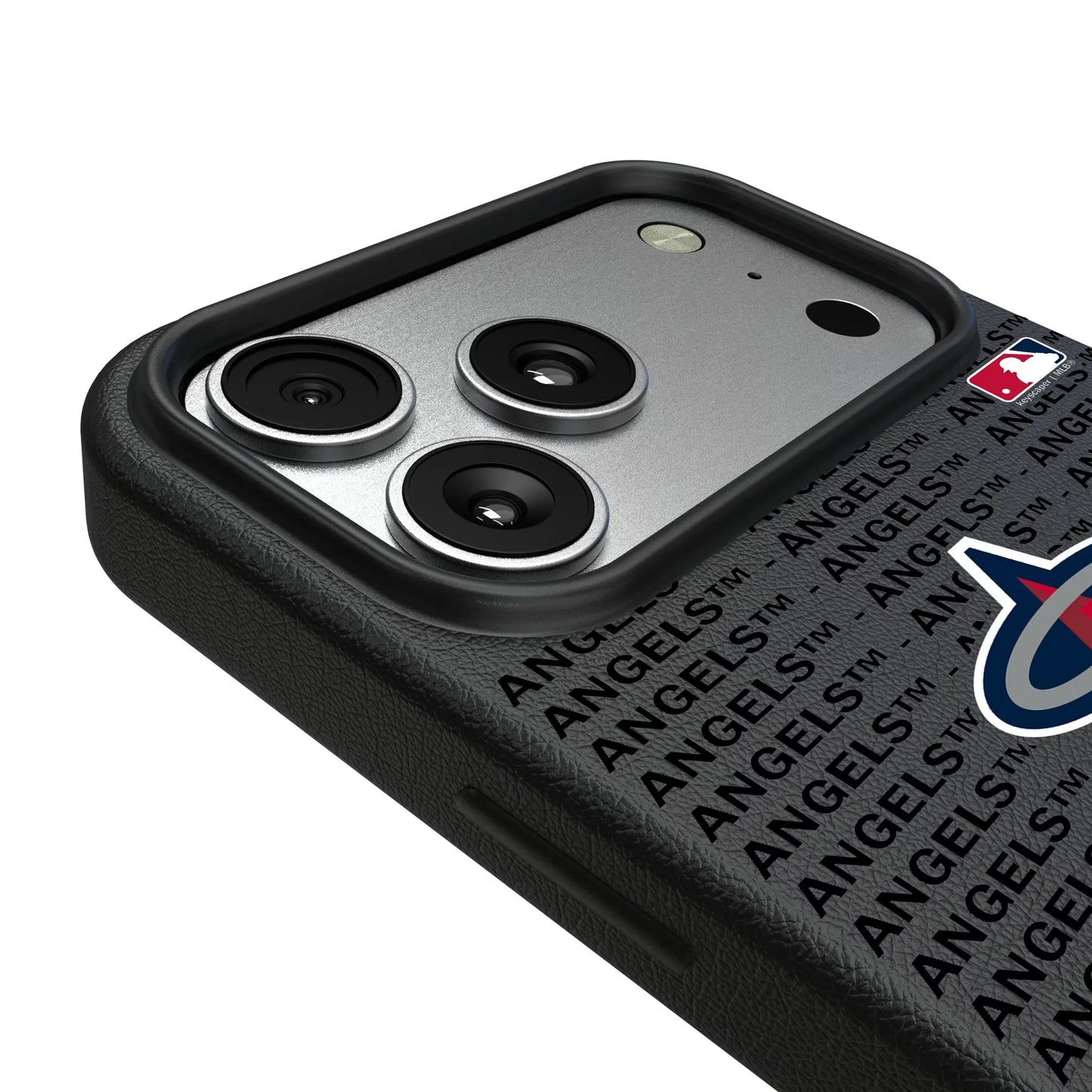 Los Angeles Angels Text Backdrop MagSafe Compatible Phone Case for Apple iPhone