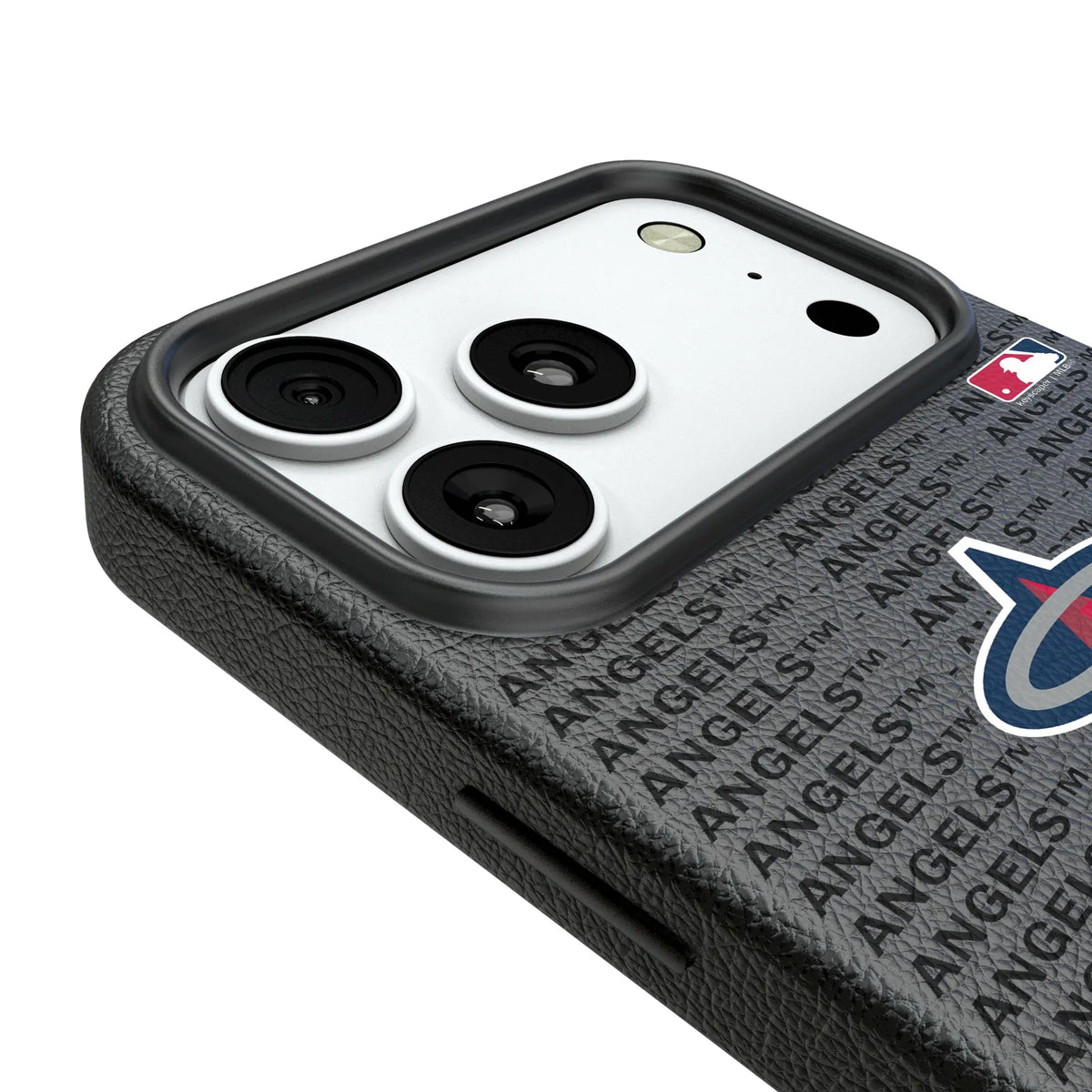 Los Angeles Angels Text Backdrop MagSafe Compatible Phone Case for Apple iPhone
